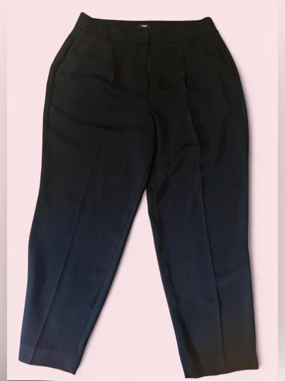 Express Women’s Straight Leg Trousers 14R Capsule Old Money Office Chic Prep